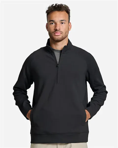 J. America 8751 Unisex Apex Fleece Quarter-Zip Sweatshirt