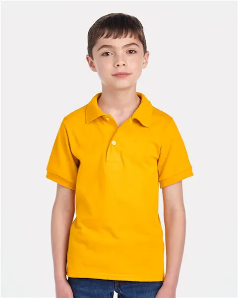 JERZEES 437K Youth Dri-Power Polo