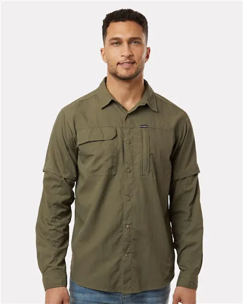Columbia 212332 Men's Skien Valley Pocket Shirt