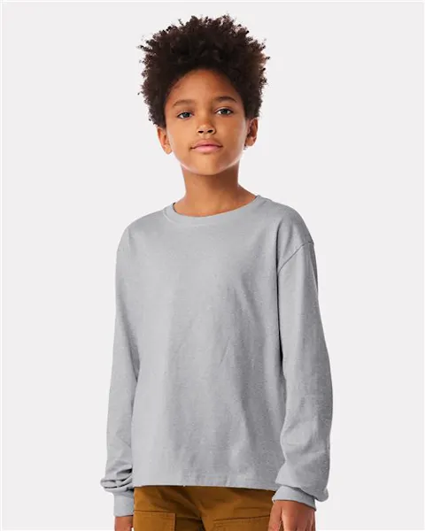 BELLA + CANVAS 3511Y Youth 6oz. Heavyweight Long Sleeve Tee