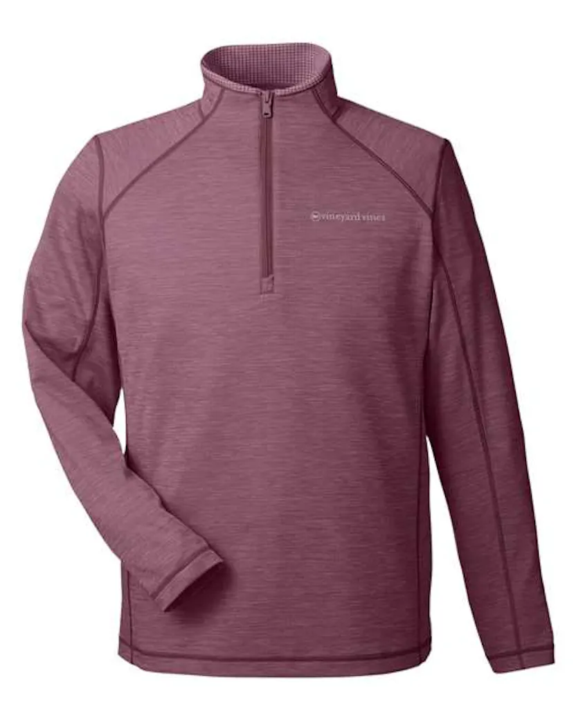 vineyard vines K002709 Men's Sankaty Quarter-Zip Pullover