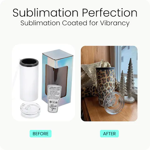 12oz Slim Sublimation Duozie
