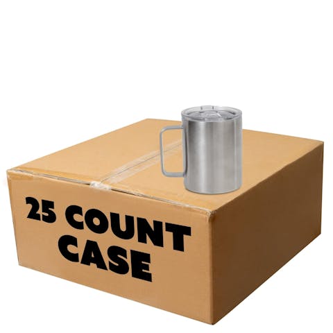 12oz Camper Mug (Stainless Steel) - Ninja Transfers
