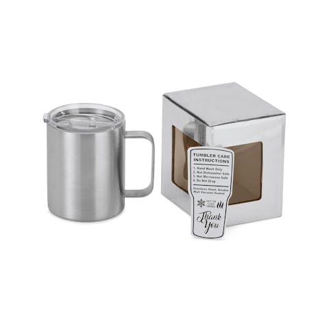 12oz Camper Mug (Stainless Steel) - Ninja Transfers