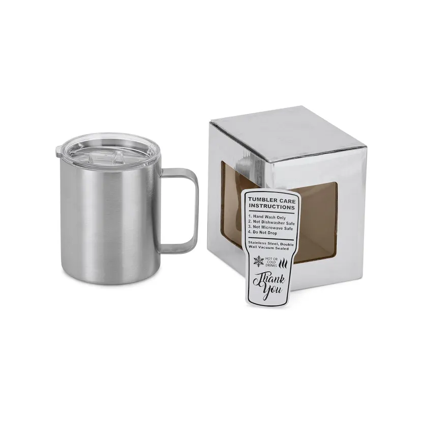 12oz Camper Mug (Stainless Steel) - Ninja Transfers