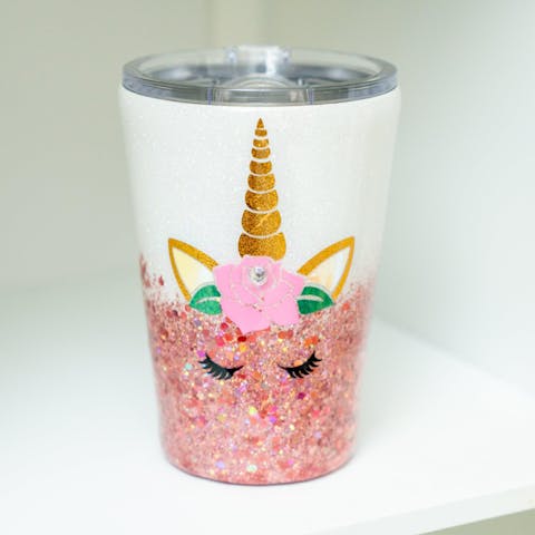 12oz Kids Tumbler (Stainless Steel) - Ninja Transfers