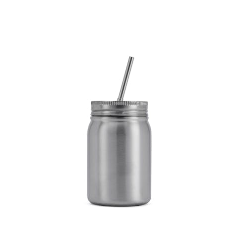 12oz Mason Jar (Stainless Steel) - Ninja Transfers