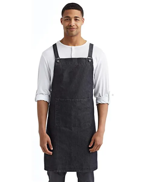 Artisan Collection by Reprime RP129 Cross Back Barista Bib Apron