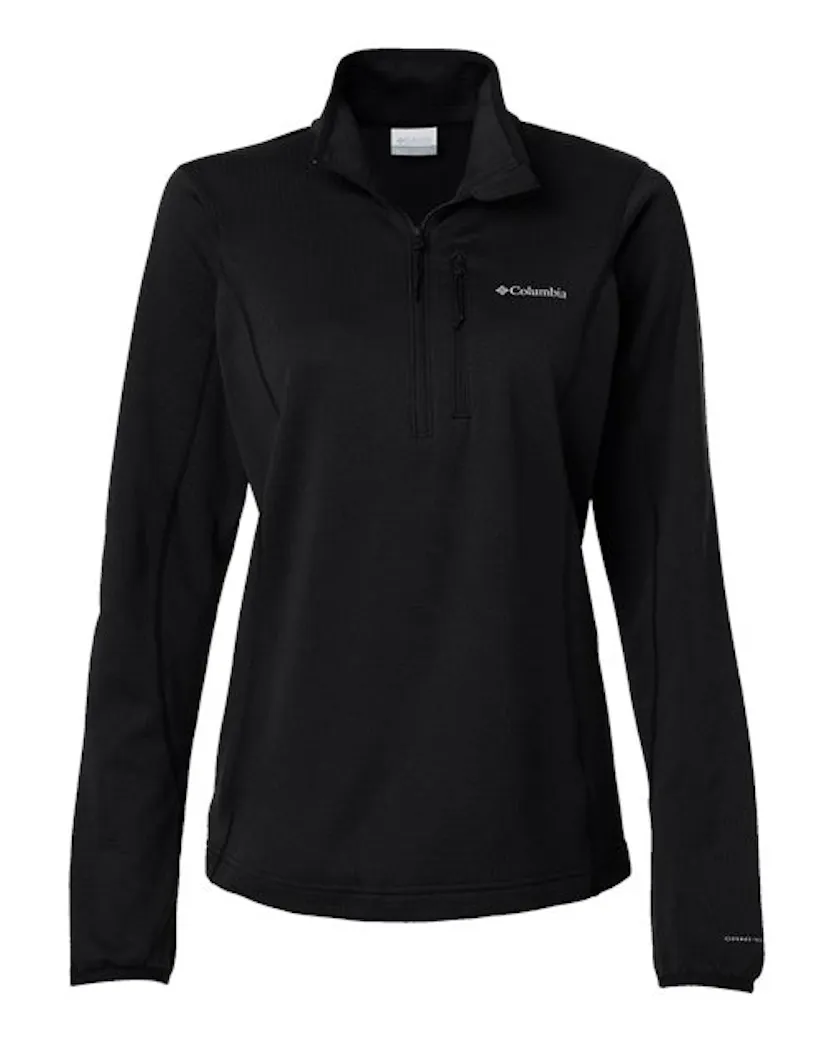 Columbia 213624 Women's Essential Hike Grid Fleece Half-Zip Pullover