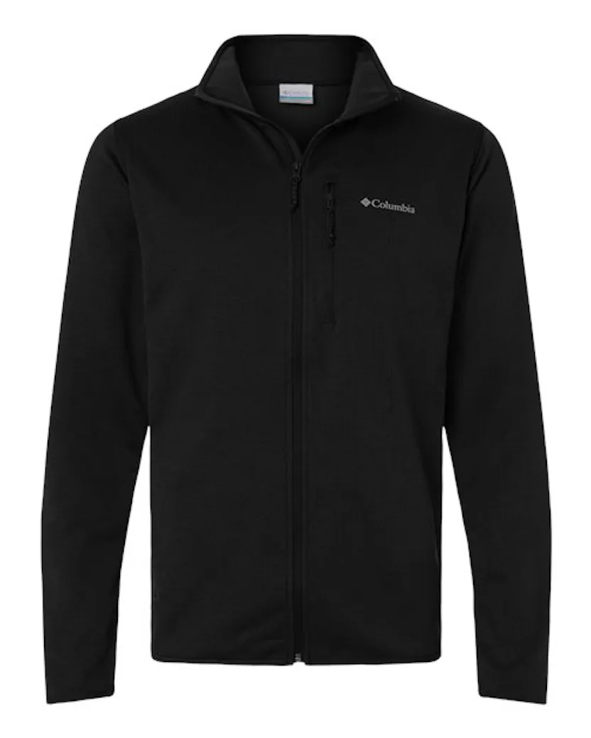 Columbia 213684 Men's Essential Hike Grid Fleece Full-Zip