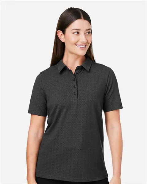 Devon & Jones DG101W Women's Crownlux Performance Geo Polo