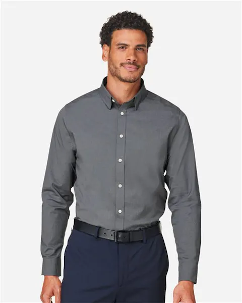 Devon & Jones DG505 Men's CrownLux Performance Spencer Poplin Dress Shirt