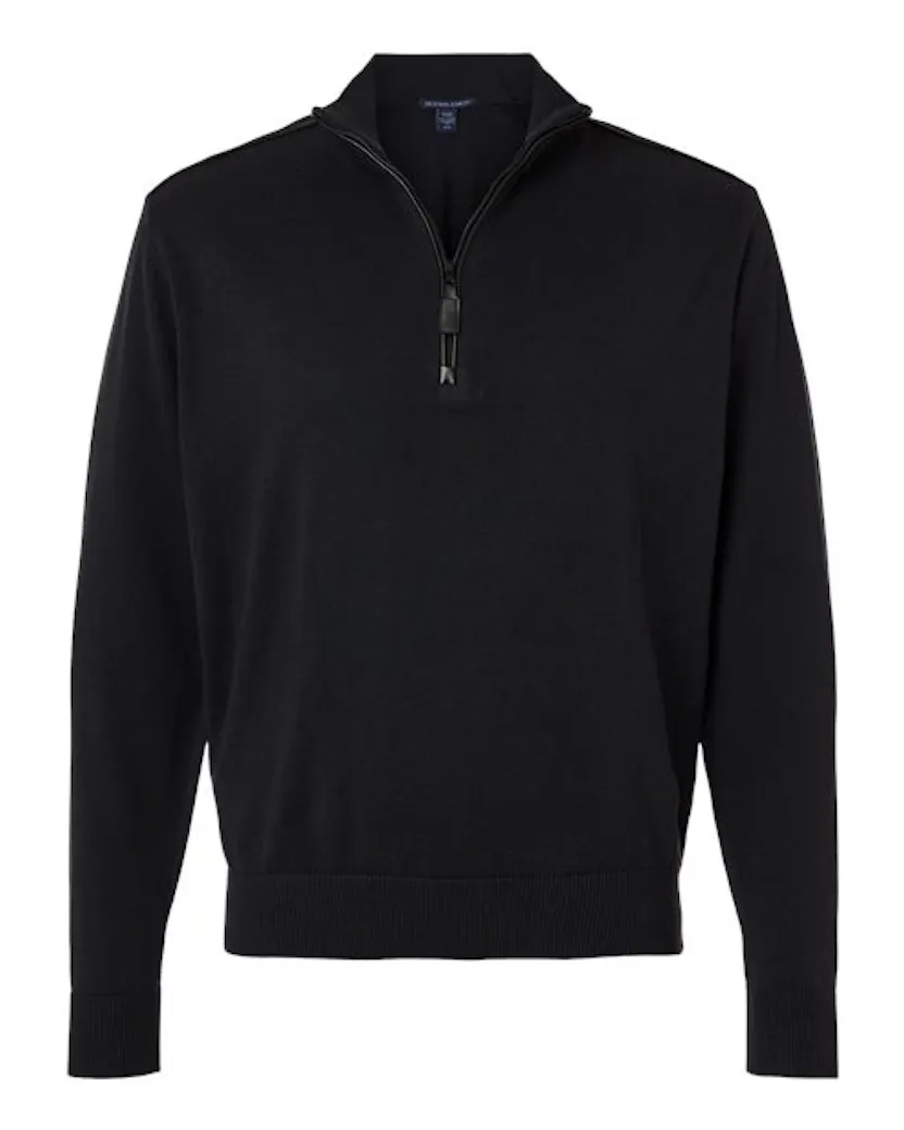 Devon & Jones DG446 Men's New Classics Quarter-Zip Sweater