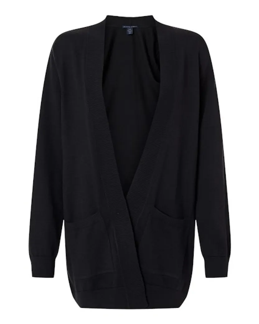 Devon & Jones DG447W Women's New Classics Open Cardigan Sweater