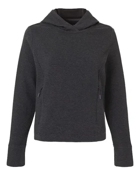 North End NE729W Women's Spirit Textured Hooded Pullover