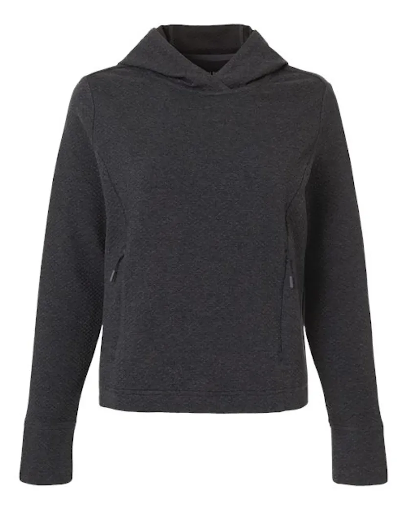 North End NE729W Women's Spirit Textured Hooded Pullover