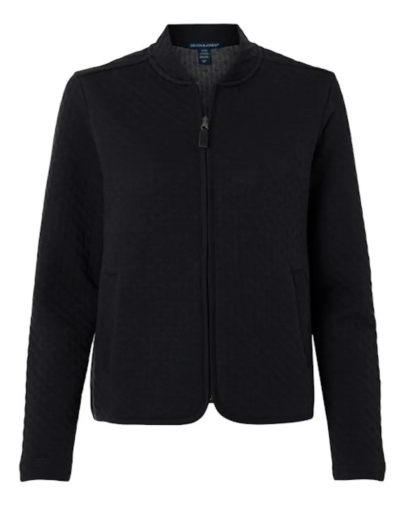 Devon & Jones DG740W Women's Berkeley Textured Full-Zip Jacket