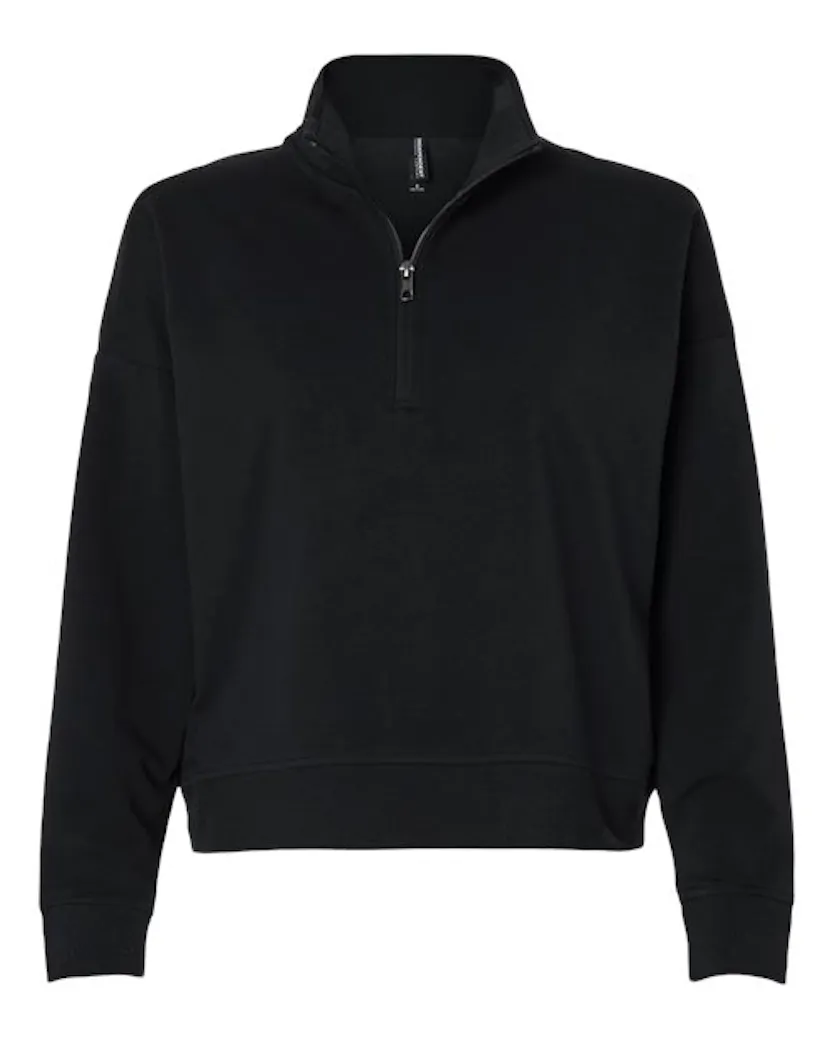Independent Trading Co. EXP15WPQ Women's Perform Quarter-Zip Pullover