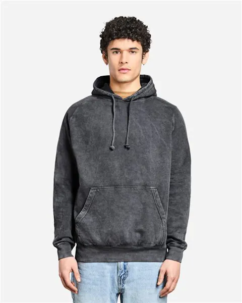 Lane Seven LST004 Unisex Vintage Raglan Hooded Sweatshirt