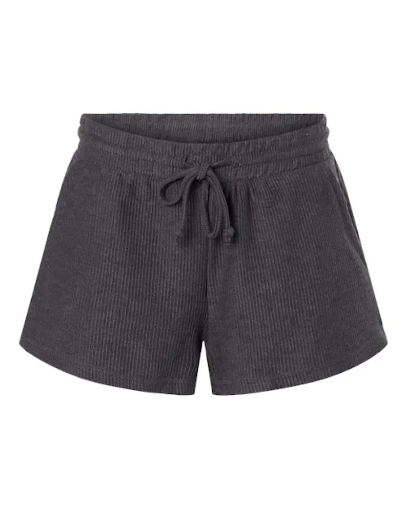 Boxercraft BW6506 Women's Ribbed Knit Shorts