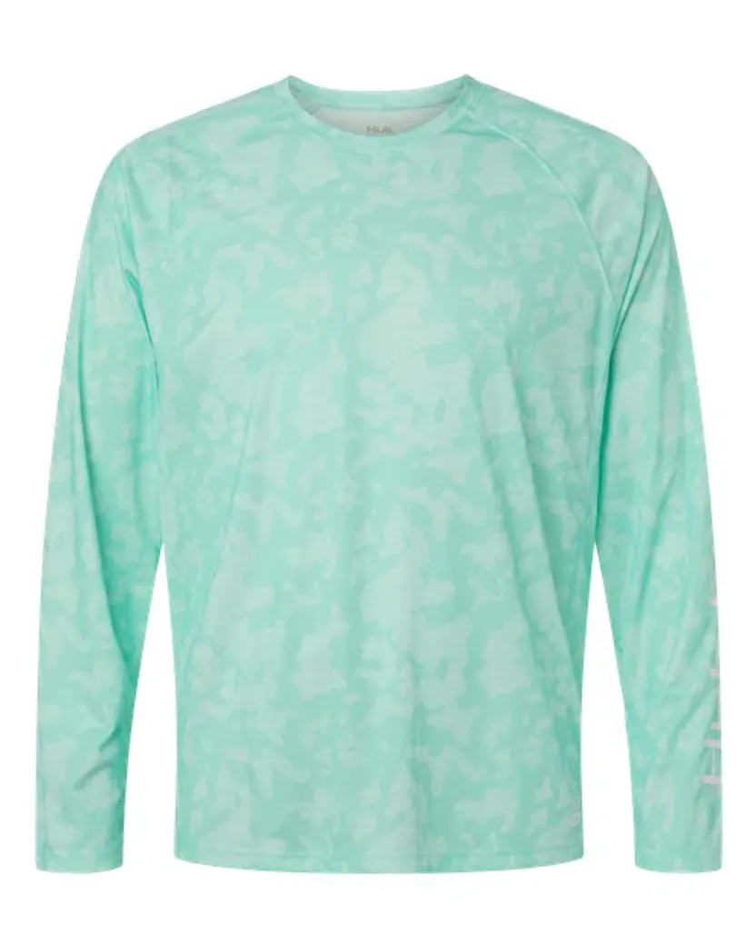 HUK H12L0017 Men's Lopro Running Lakes Long Sleeve T-Shirt