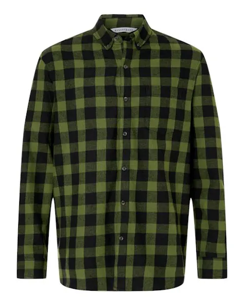 Boxercraft BU7401 Men's Flannel Button Down Shirt