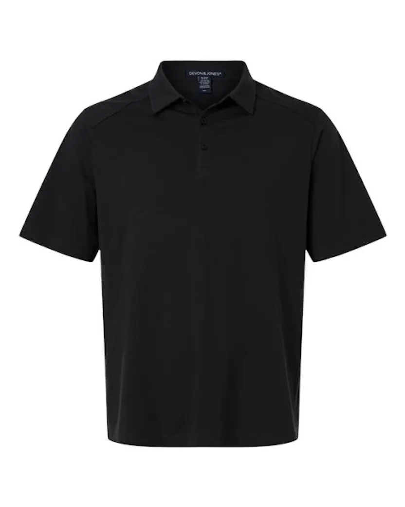 Devon & Jones DG102 Men's Seaton Pebble Textured Polo