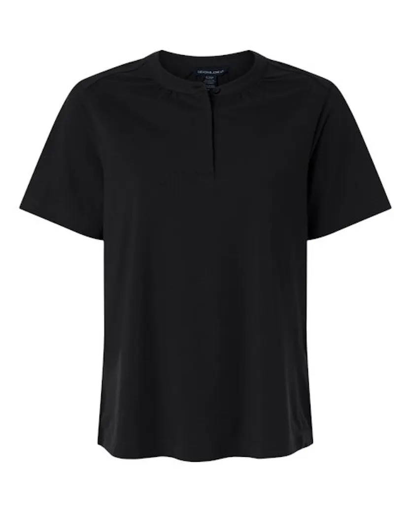 Devon & Jones DG102W Women's Seaton Pebble Textured Polo