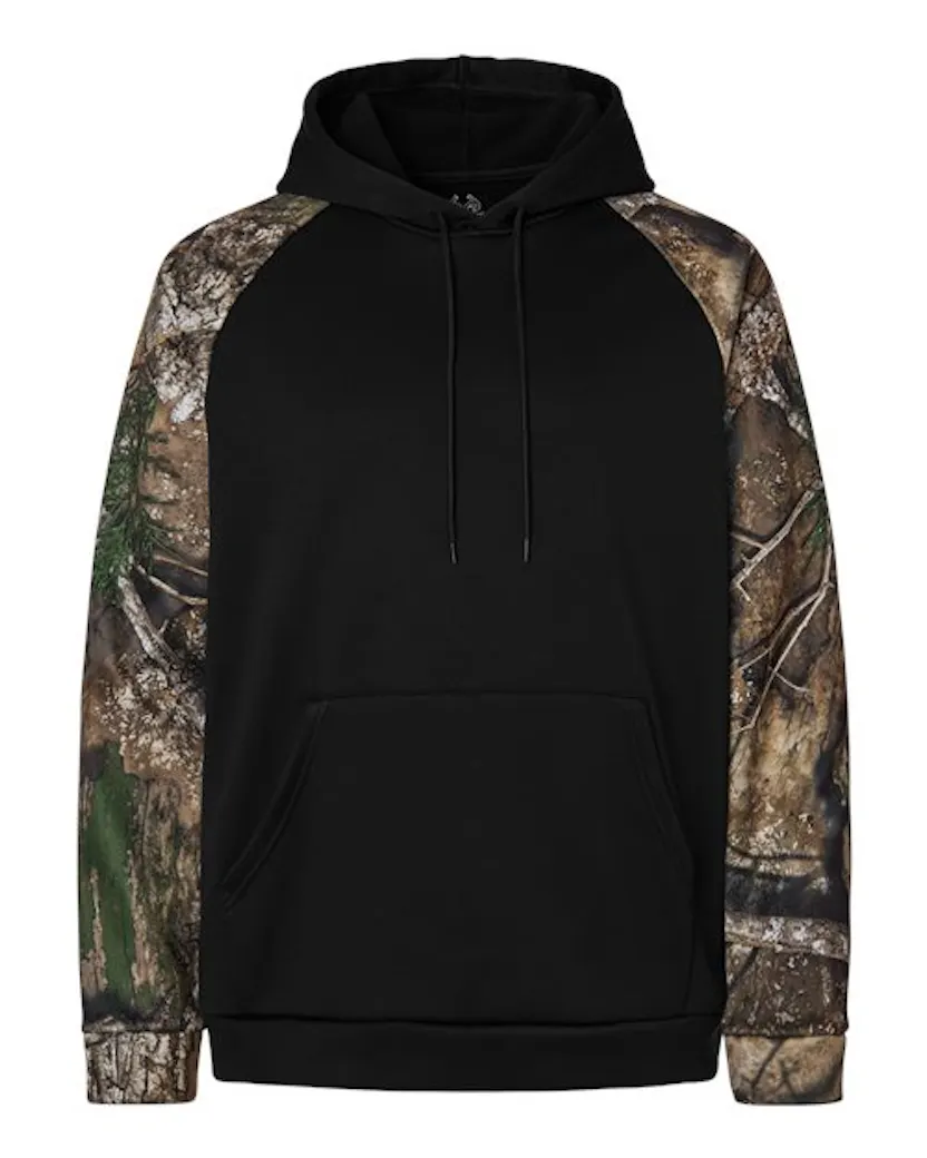 RealTree RT5305 Unisex Realtree Performance Colorblocked Hooded Sweatshirt
