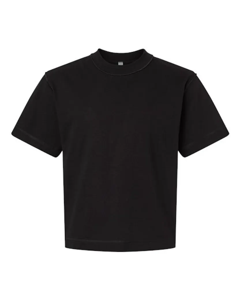 American Apparel 13ML0 Unisex Heavyweight Cotton Mid-Length Tee
