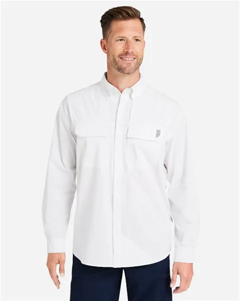 HUK H150184 Men's Creekbed Pocket Fishing Shirt