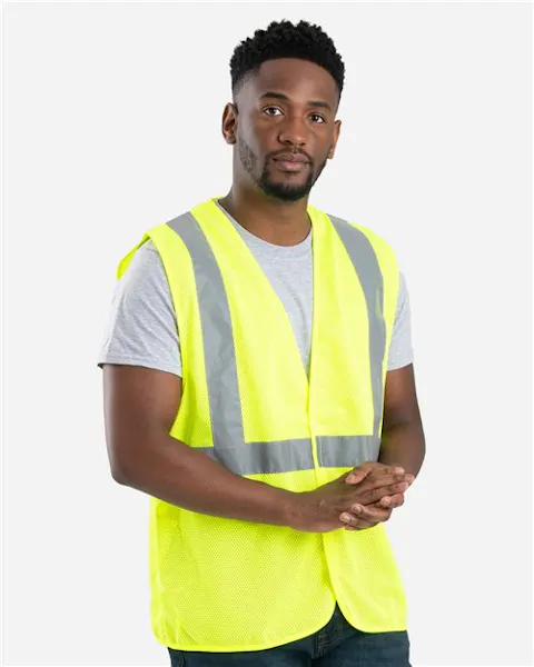 Berne Apparel HVV042 Men's Hi-Vis Class 2 Economy Vest