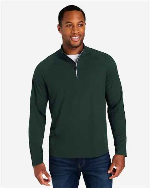 CORE365 CE418 Men's Origin Performance Pique Quarter-Zip Pullover