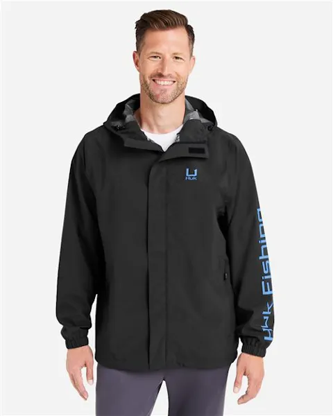 HUK H400159 Men's Storm Rain Jacket