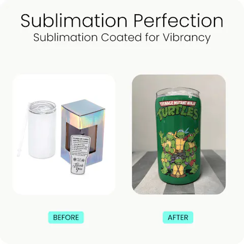 14oz Skinny Tumbler (Polycoated)