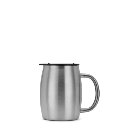 14oz Round Mug (Stainless Steel) - Ninja Transfers