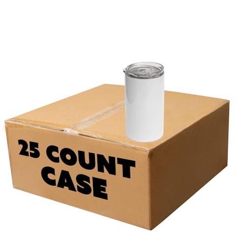 14oz Skinny Tumbler (Polycoated) - Ninja Transfers