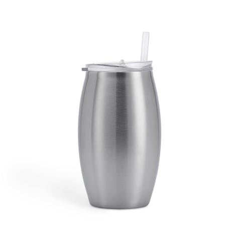 15oz Barrel Tumbler (Stainless Steel) - Ninja Transfers