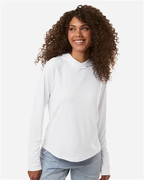 Columbia 216061 Women's PFG Tidal Tee Hooded Long Sleeve