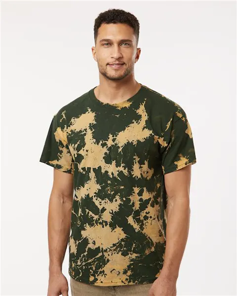 Colortone 1385 Unisex Bleach Out Dyed T-Shirt