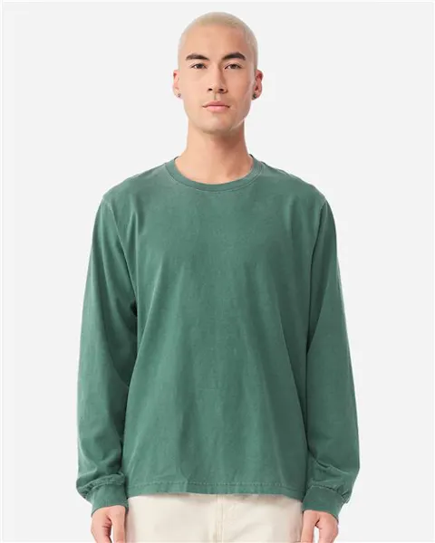 BELLA + CANVAS 4851GD Unisex Heavyweight Garment-Dyed Long Sleeve Tee