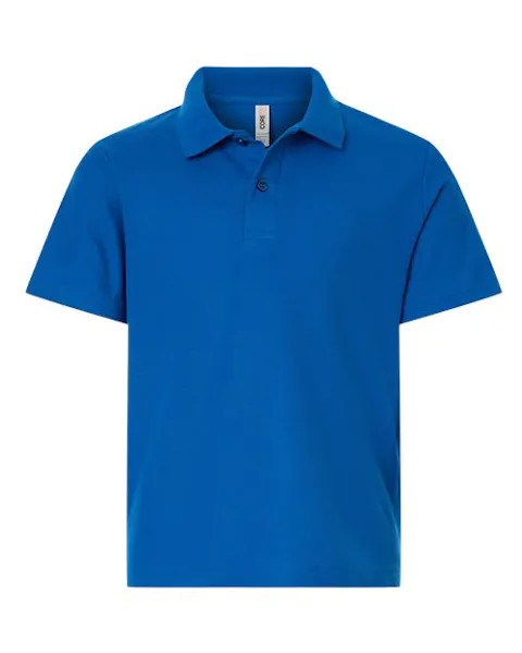CORE365 CE106Y Youth Resolve CVC Performance Pique Polo