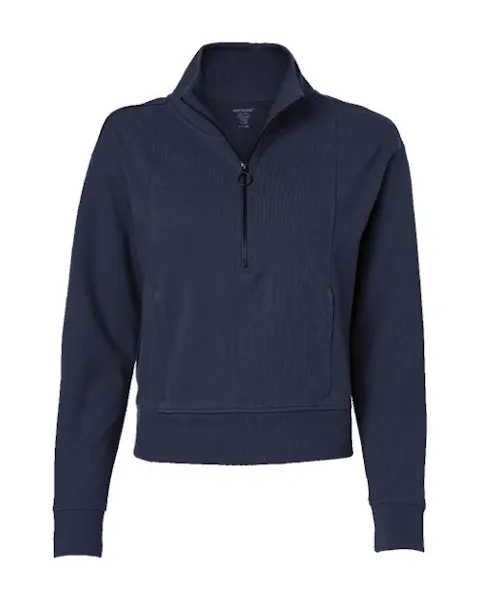 North End NE220W Women's Mantra Half-Zip Ottoman Pullover