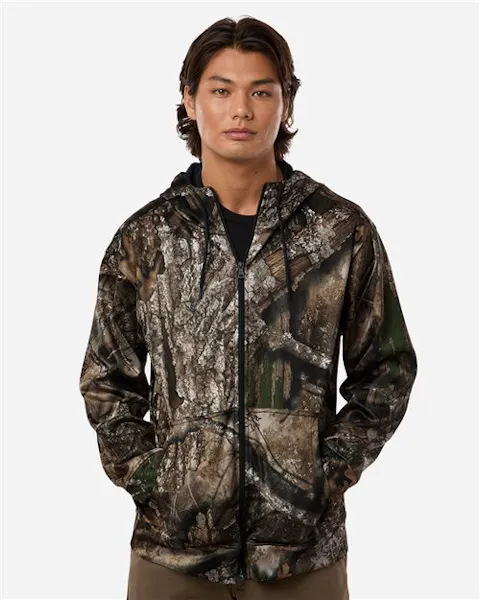 RealTree RT5201 Unisex Realtree Performance Full-Zip Hooded Sweatshirt