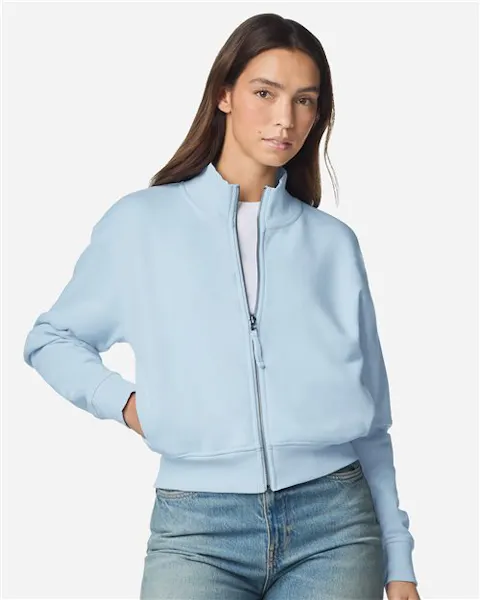 American Apparel FTJ00 Women's French Terry Full-Zip Jacket