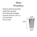 16oz Pencil Tumbler (pack of 10) - Ninja Transfers