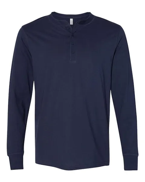 BELLA + CANVAS 3150 Men's Jersey Henley