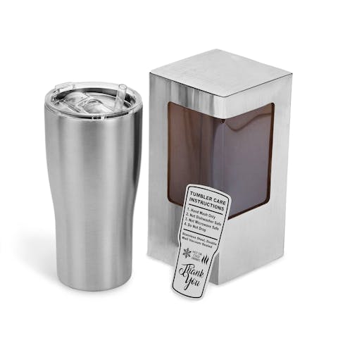 20oz Curve Tumbler (Stainless Steel) - Ninja Transfers