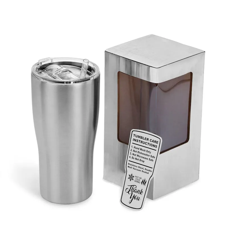 20oz Curve Tumbler (Stainless Steel) - Ninja Transfers