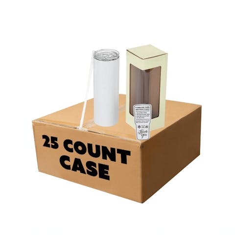 20oz Skinny Glow In The Dark, Green - Ninja Transfers